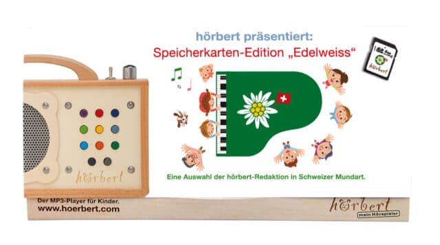 Mappe der Speicherkartenedition Edelweiss