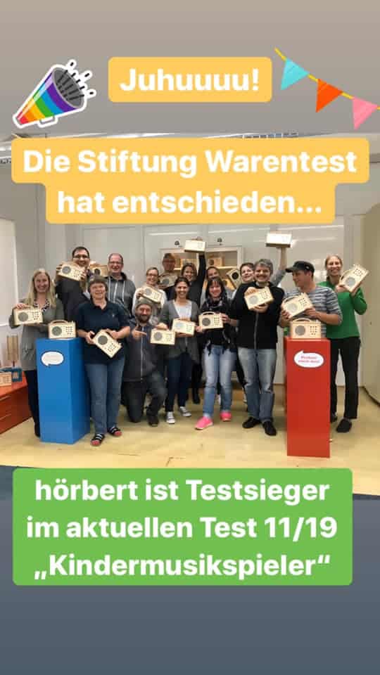 hörbert ist Testsieger 10 Jahre hörbert