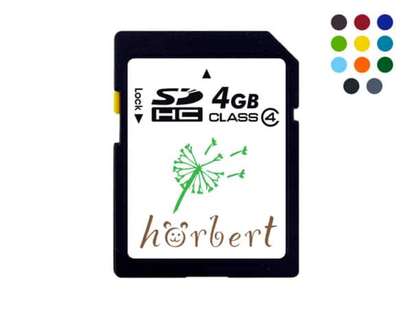 Carte mémoire préchargée pour hörbert - Pusteblume (allemand)