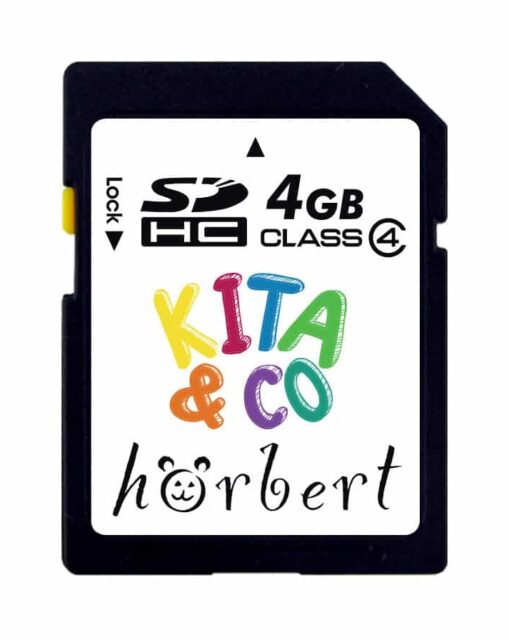 Carte mémoire Kita&Co. pour hörbert