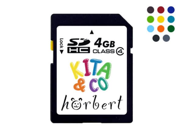 Carte mémoire préenregistrée pour hörbert - Maternelle et Cie